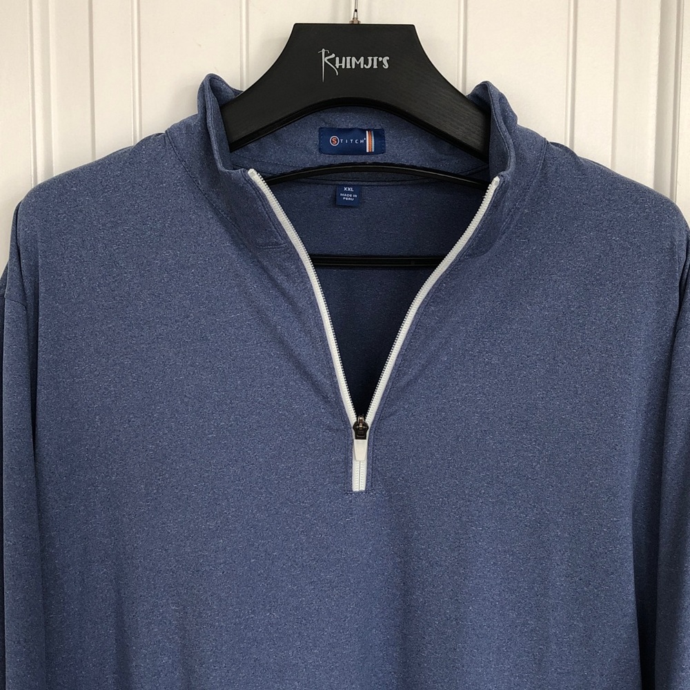 STITCH MEN’S GOLF PULLOVER SIZE XXL IN LIKE NEW CONDITION!